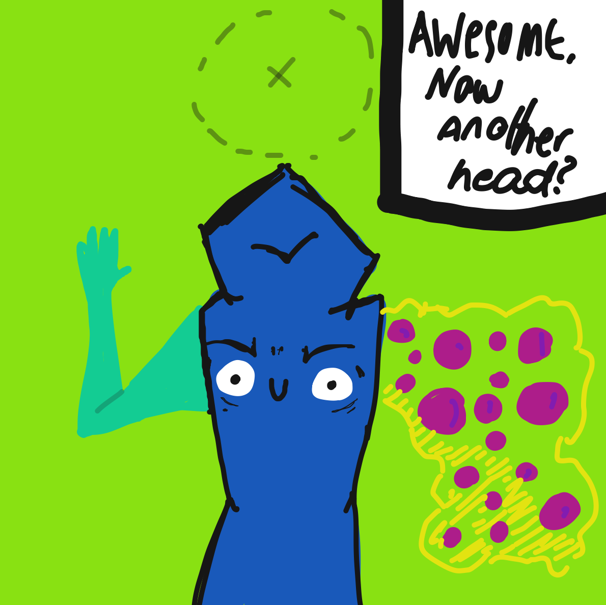 Drawing in Fill the head. by Art.frankie