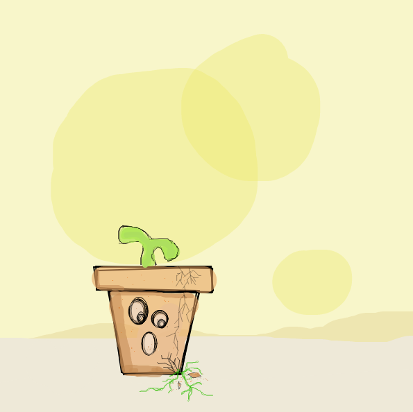 Drawing in GROWING PLANT by EccoUniform