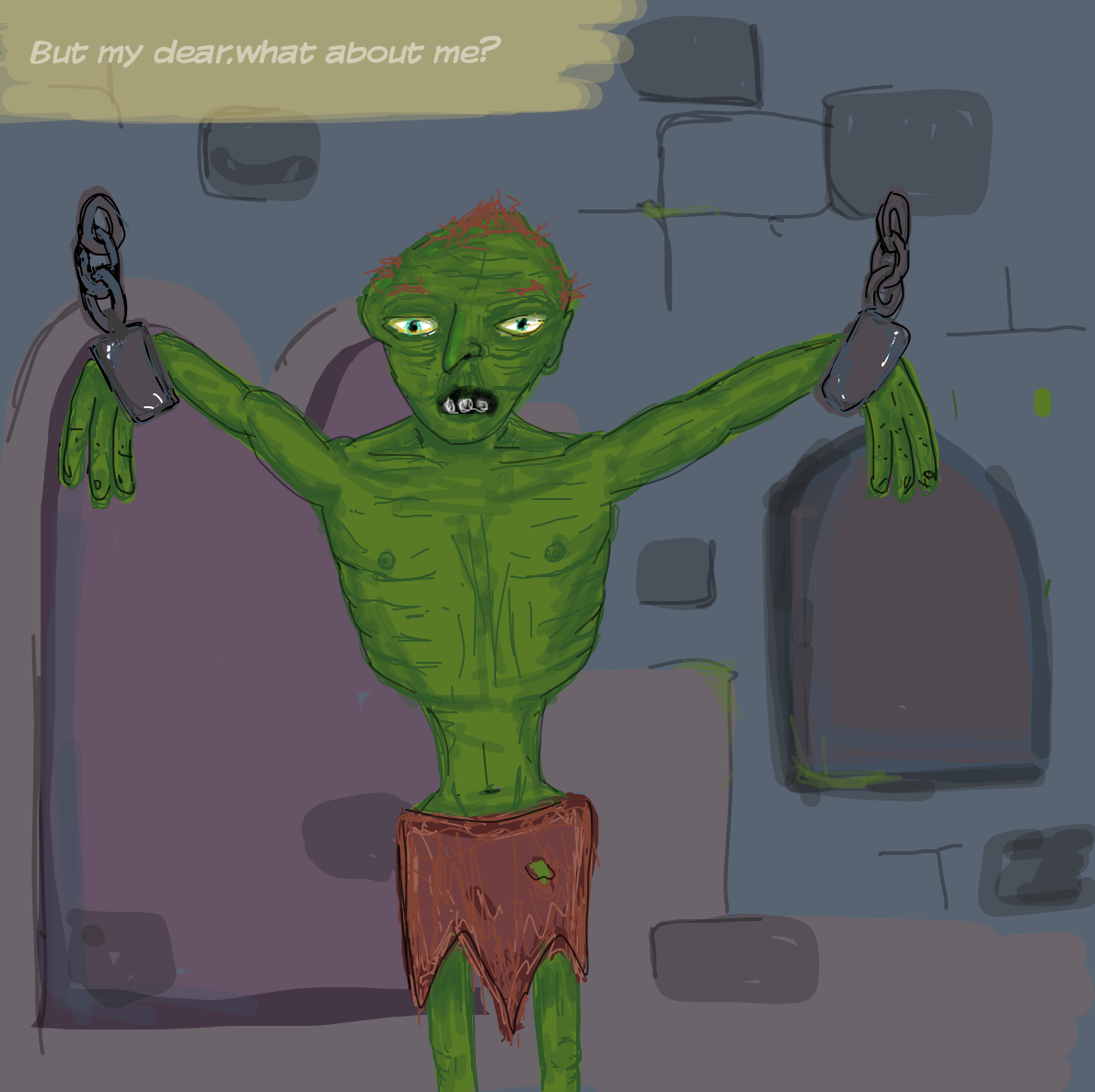  - Online Drawing Game Comic Strip Panel by joshyouart