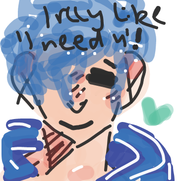 Drawing in oh sweet lord jesus :') by Jøy