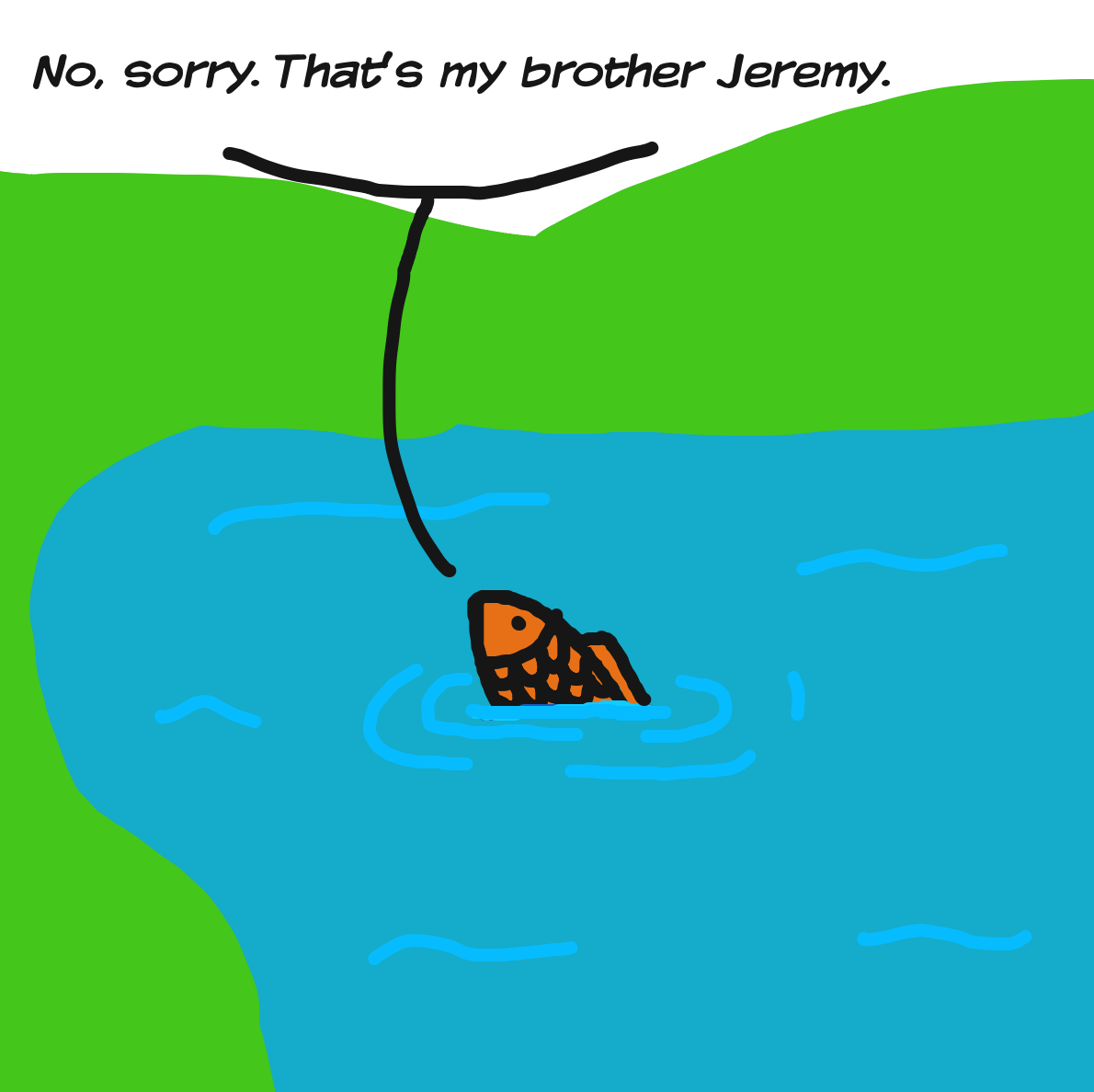 Drawing in Talking fish by joshyouart