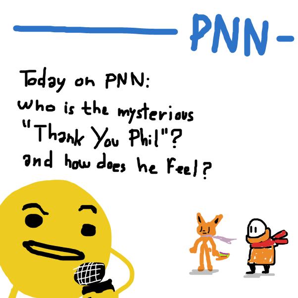 Drawing in  How do you feel thank you Phil  by The Real Peyocay