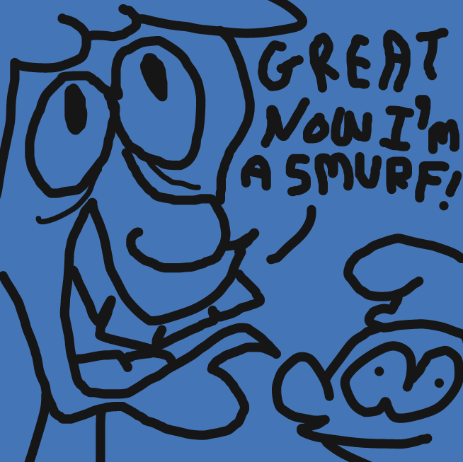 Drawing in WHAT????? by andyboo