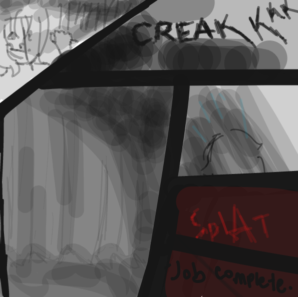 Drawing in What happens next? by Sirius Solemn