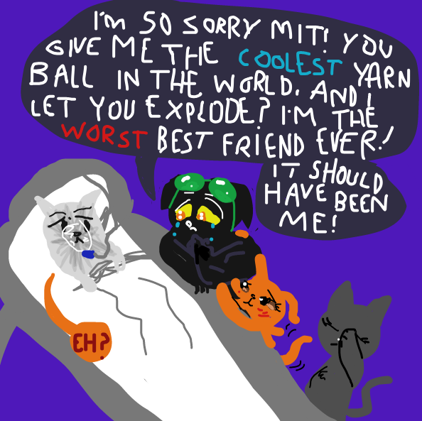 Drawing in Cat Meeting S01E03 by Vytron