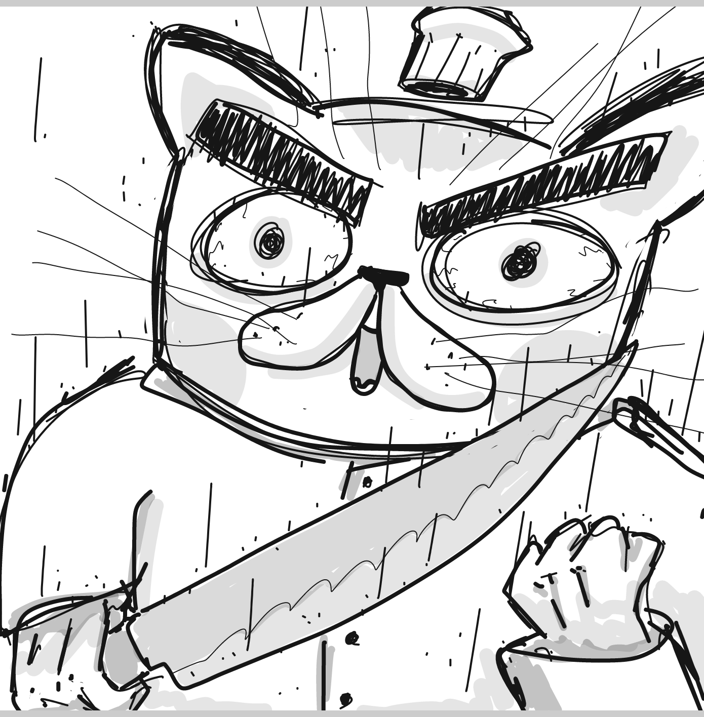 Please kill these cunts. - Online Drawing Game Comic Strip Panel by Potato Man