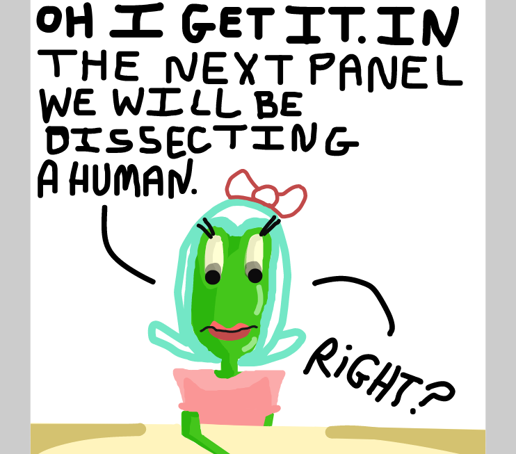 Drawing in frog disection  by andyboo