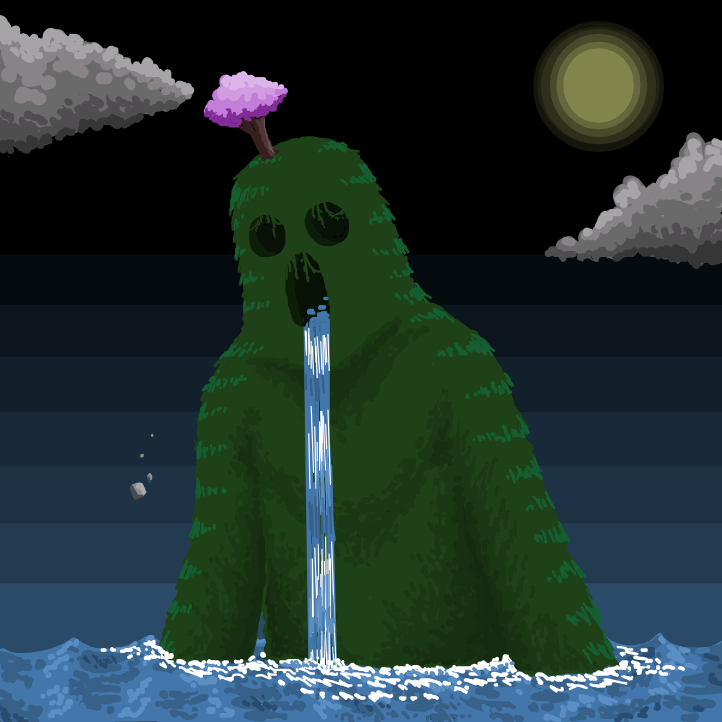 Drawing in background drawing by 🔲