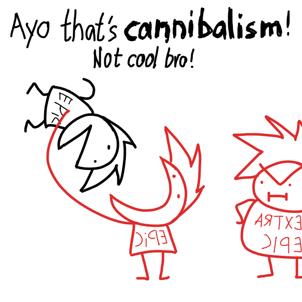 Drawing in Riq's confused adventure (rewritten) by SeanTrunks