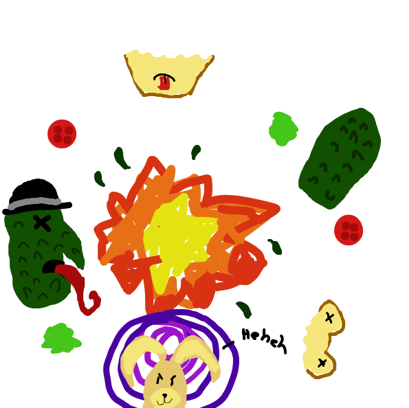 Drawing in Revenge of the baguette by Typical_Hetero_Human