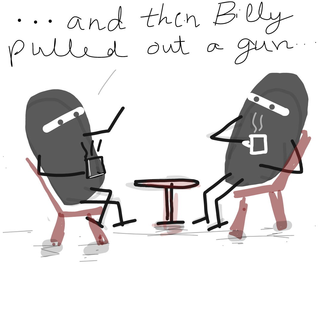 Liked webcomic Ninja Cafe