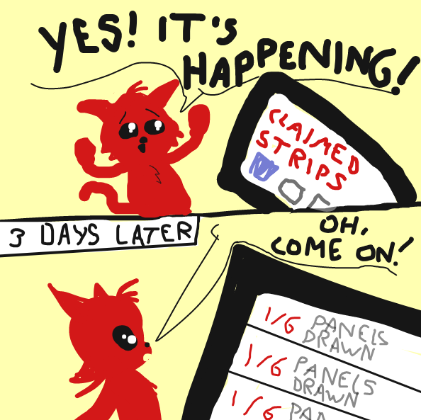 Liked webcomic What is happening?