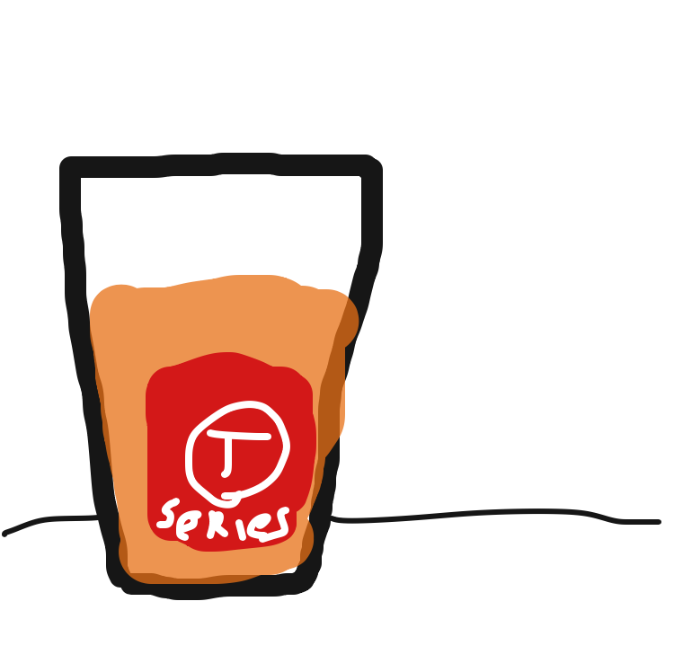 Drawing in Orange Juice by Vsauce