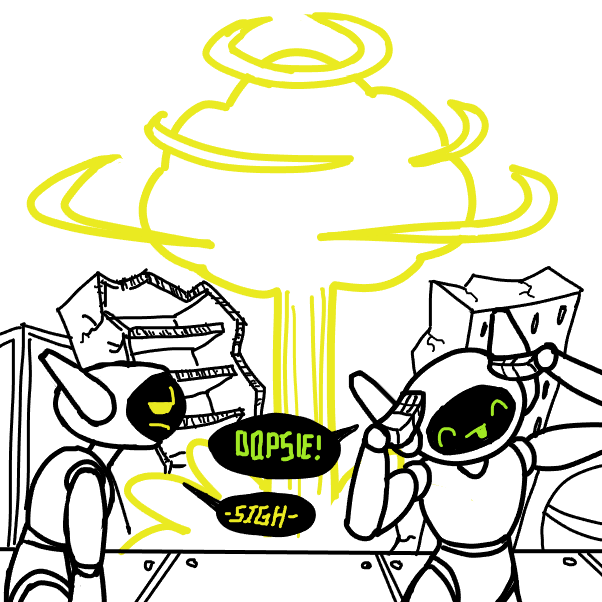 Drawing in It Explodes in the End by SeanTrunks