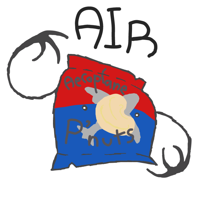 Drawing in  elemental Nuts by Jyke The Person