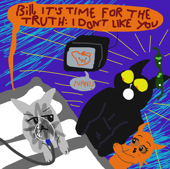 Drawing in Cat Meeting S01E03 by Vytron