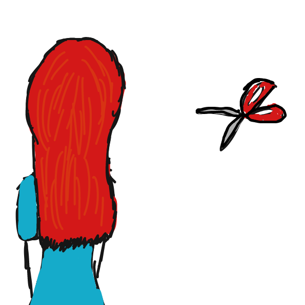 Drawing in shnip shnip by Scararb