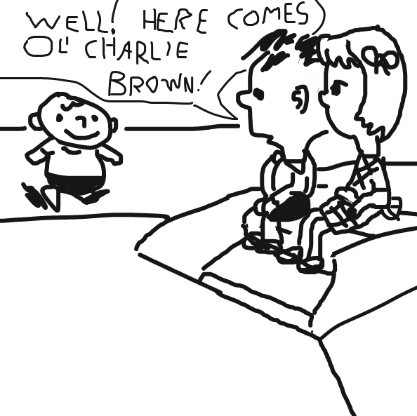 Drawing in Peanuts Redux by Vytron