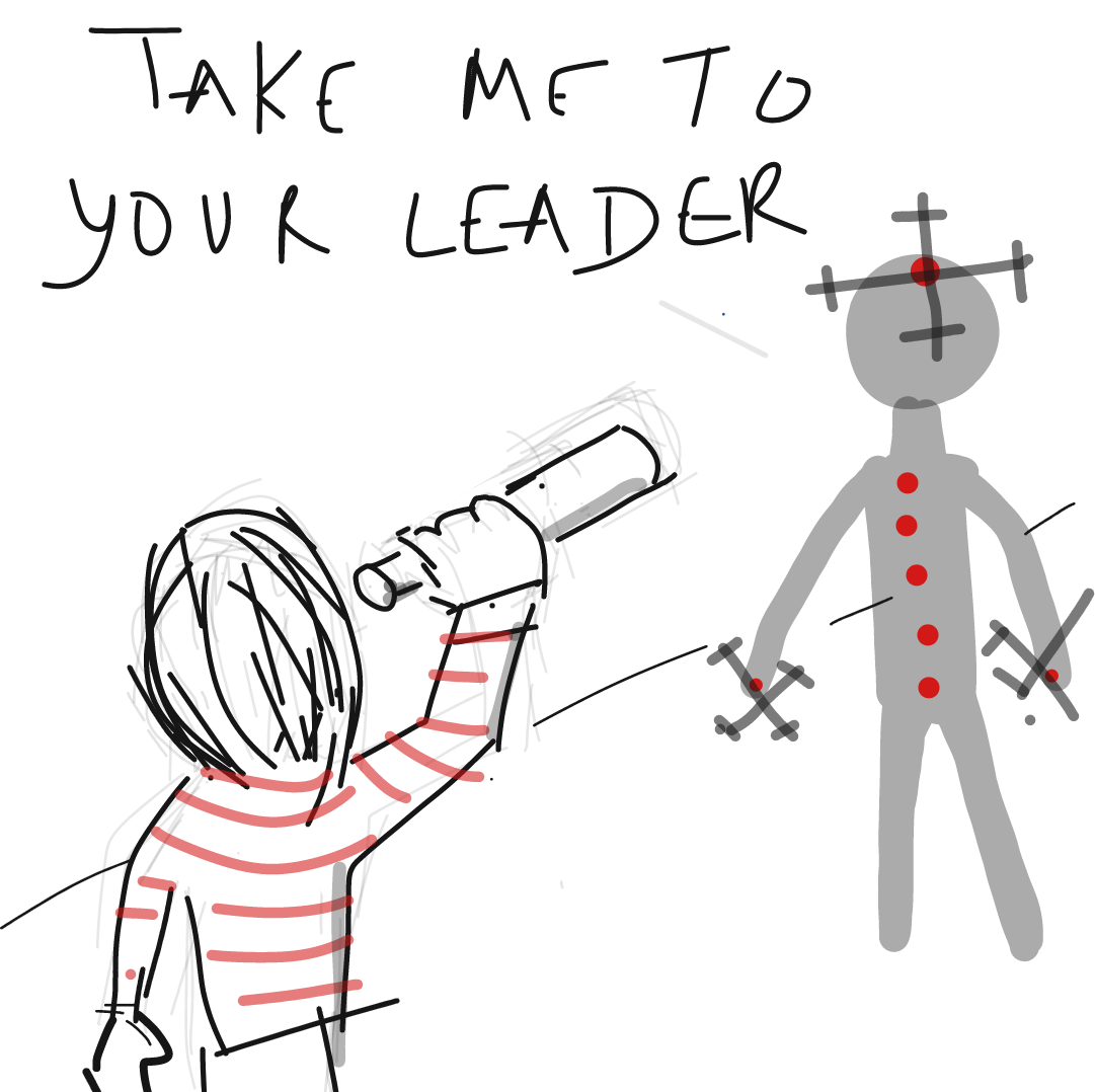 Drawing in An unusual encounter... by homersimpson89