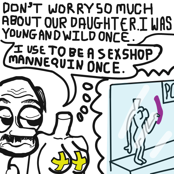 Drawing in Boob by andyboo