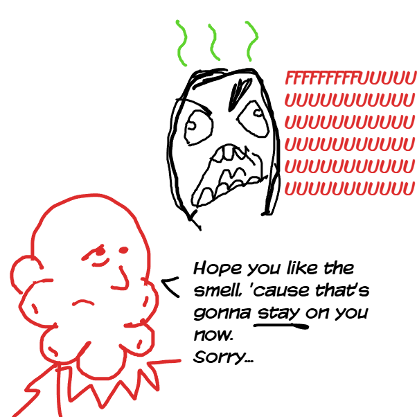 Drawing in hello stinky by montesquieu