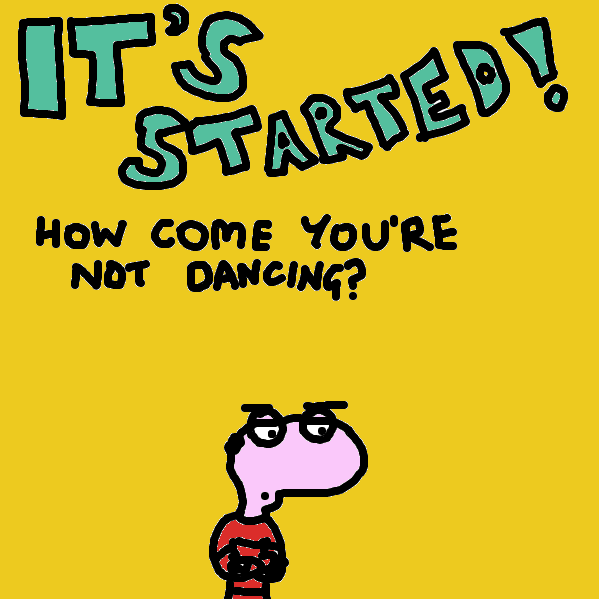 Drawing in Dance! by tritbaumber