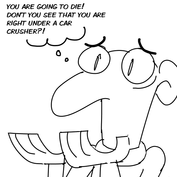 Drawing in DEATH TO PJ by montesquieu