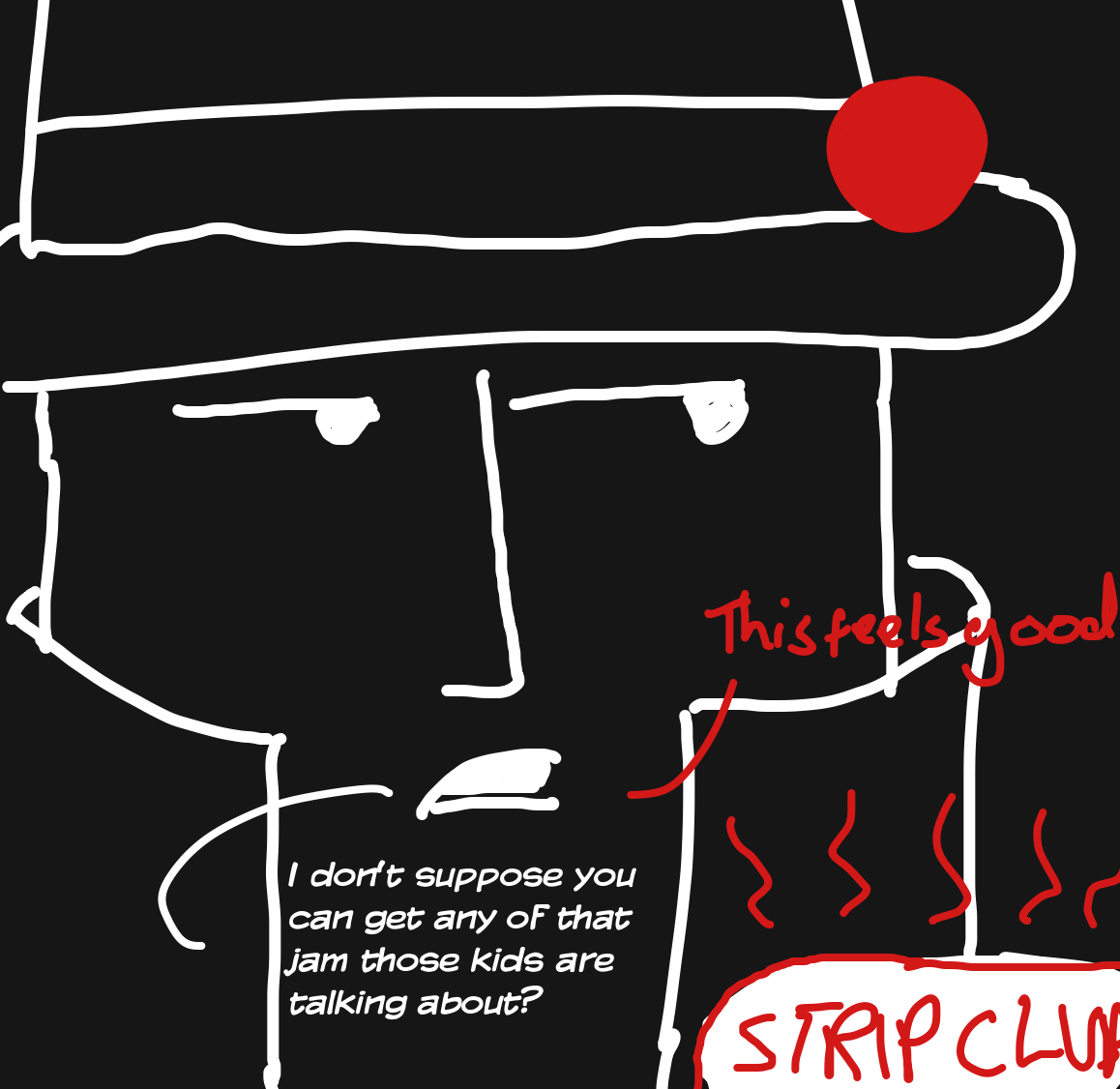 Drawing in Move Along, Nothing to see here! by joshyouart