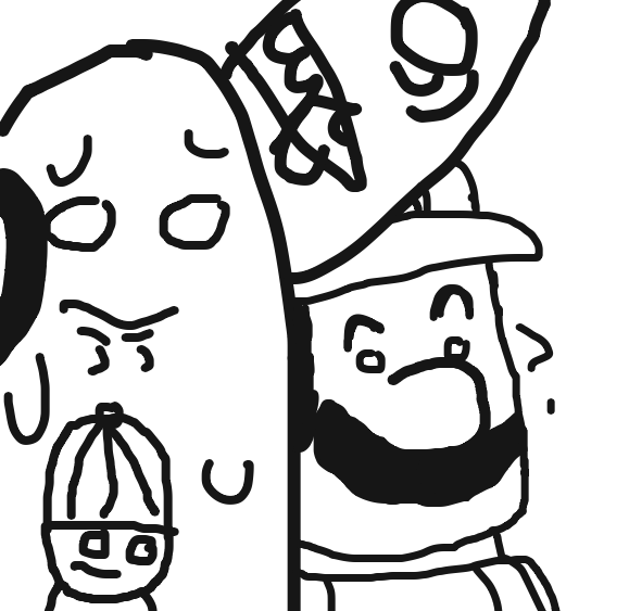 Drawing in OMG IS THIS TOTALLY HAPPEN TO YOU TOO?@#@$@#?!#?!@ by TheYellowMan