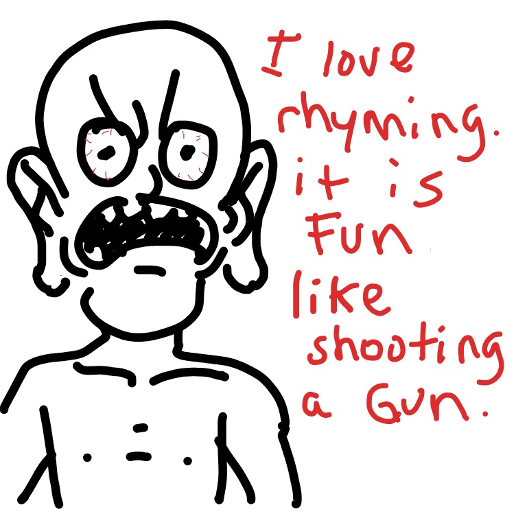 Drawing in rhyming is fun. by nooz