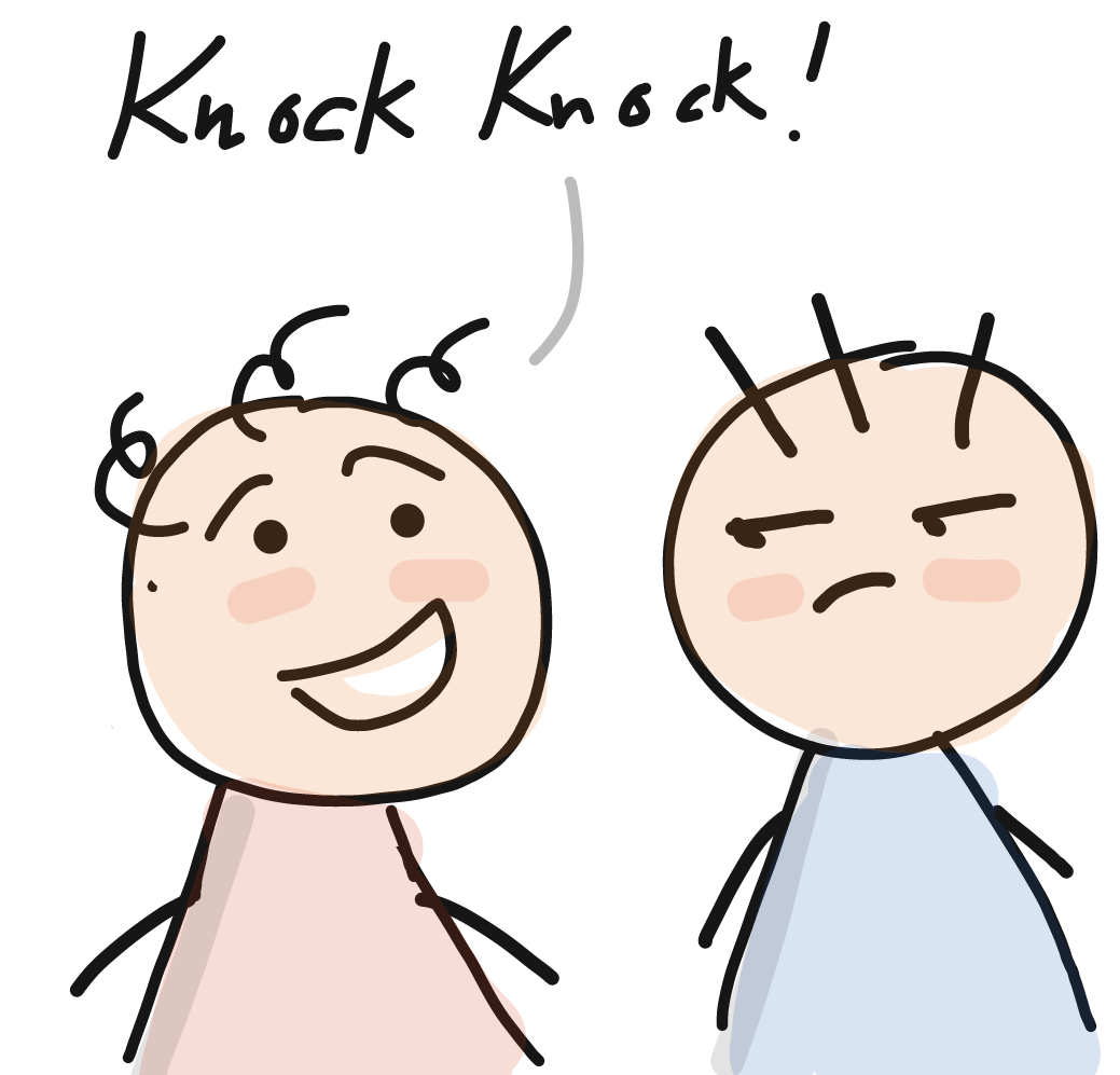 Liked webcomic Knock Knock