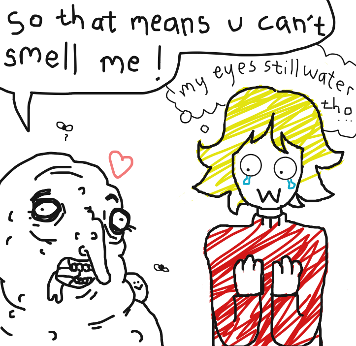 Know the feeling when onion makes u cry? - Online Drawing Game Comic Strip Panel by Delete