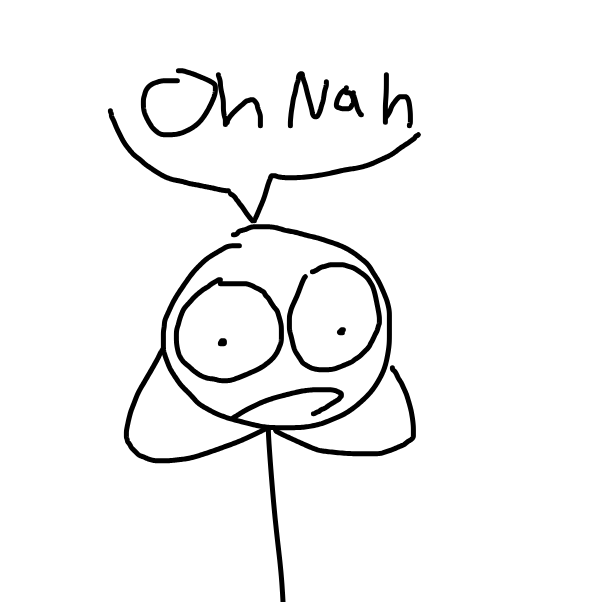 he seems distressed about something - Online Drawing Game Comic Strip Panel by kirbfan100