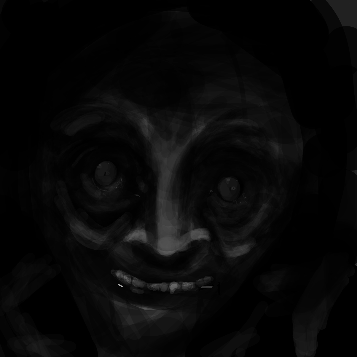 Drawing in Creepiest Head by l’intrus