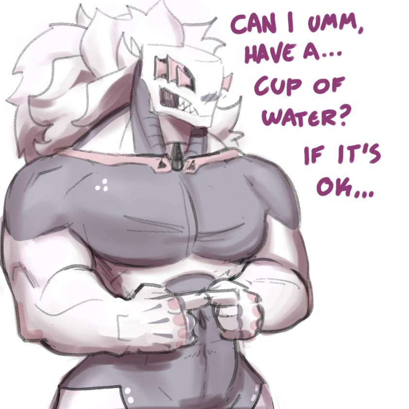 Drawing in no need to be upset! yeesh,, by Rozical