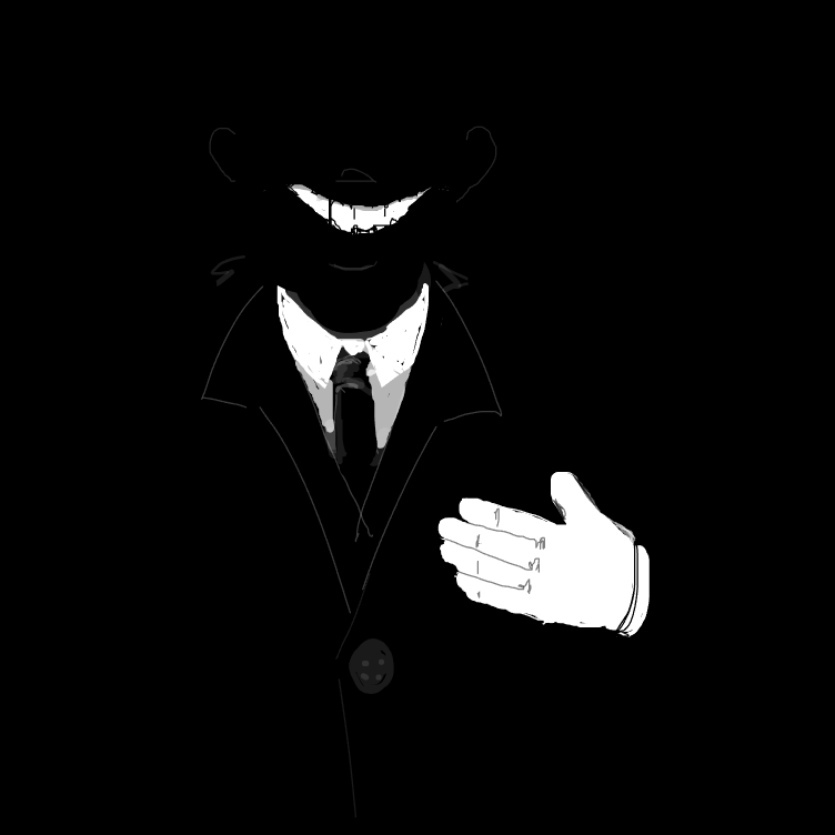 Drawing in Pleased to meet you Hope you guess my name by FifaSam