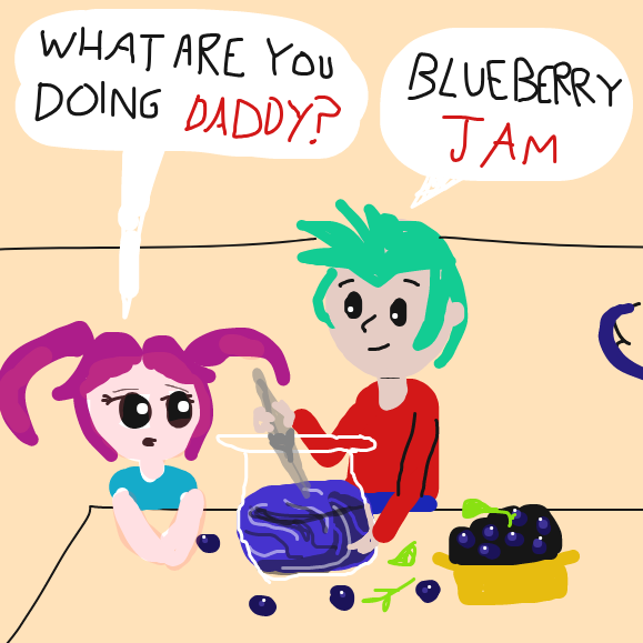 Liked webcomic Jam, daddy?