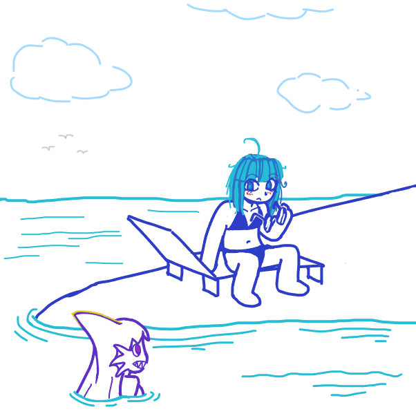 Drawing in  cool comic by SeanTrunks