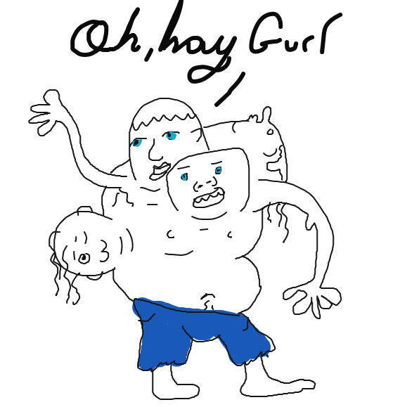 Drawing in sexy gurl by Ansenmypants