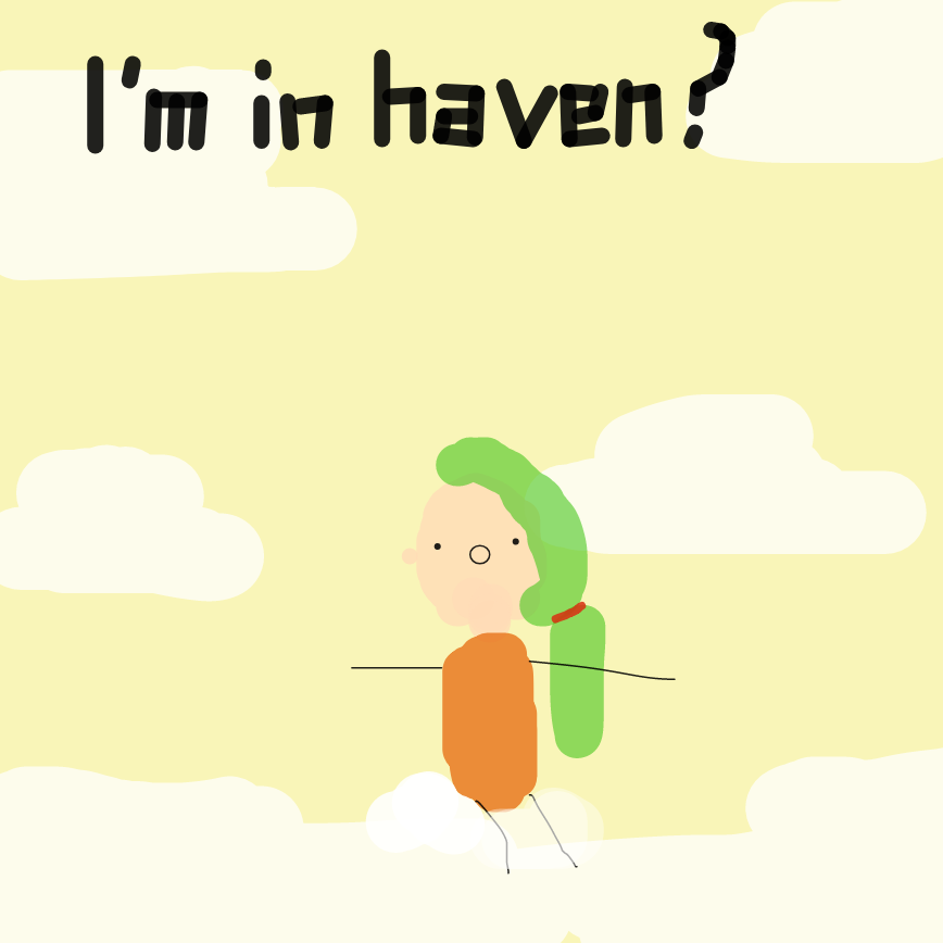 I'm not christian i can mispronounce heaven - Online Drawing Game Comic Strip Panel by Va sua