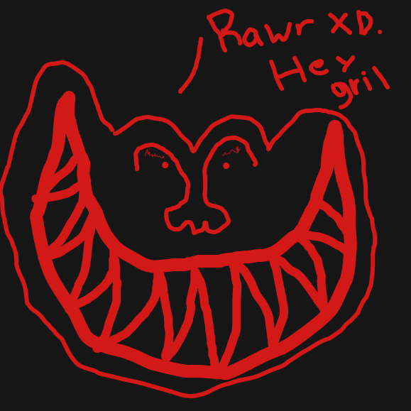 Drawing in sexy gurl by JoeDahToe