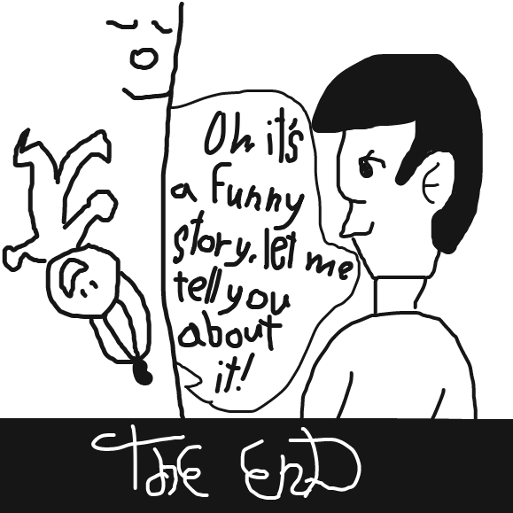 Well, too bad we ran out on panels on the last episode! - Online Drawing Game Comic Strip Panel by Vytron