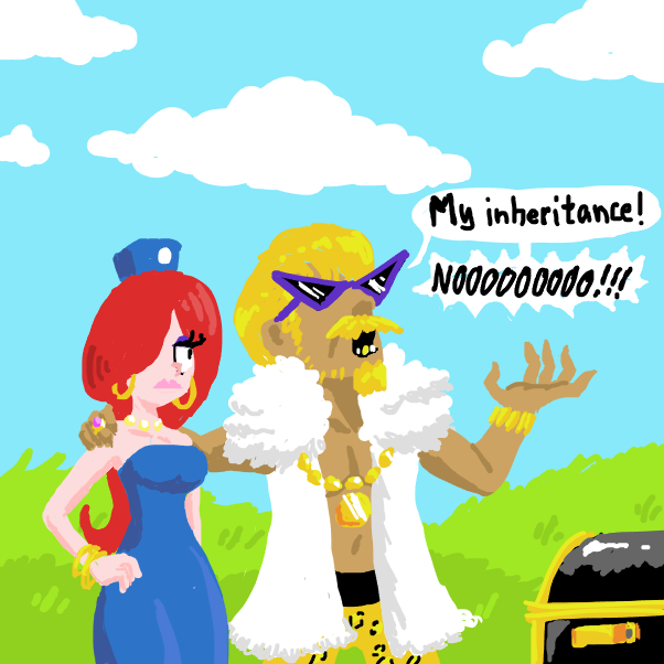 Drawing in Rich Uncle Joe by SeanTrunks