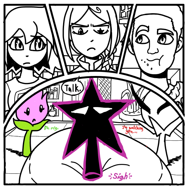 Drawing in R.O.O.P. 22: Interrogator's Incident Inquiry by SeanTrunks