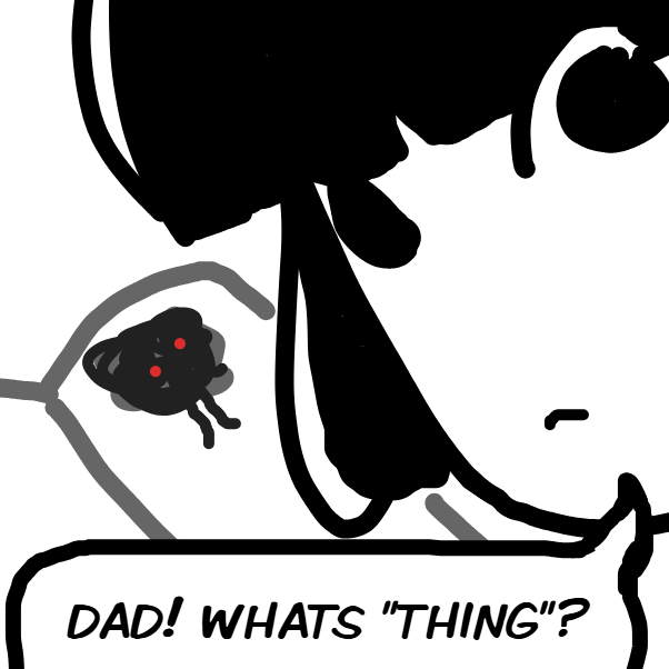 Drawing in What is THING by pansreader