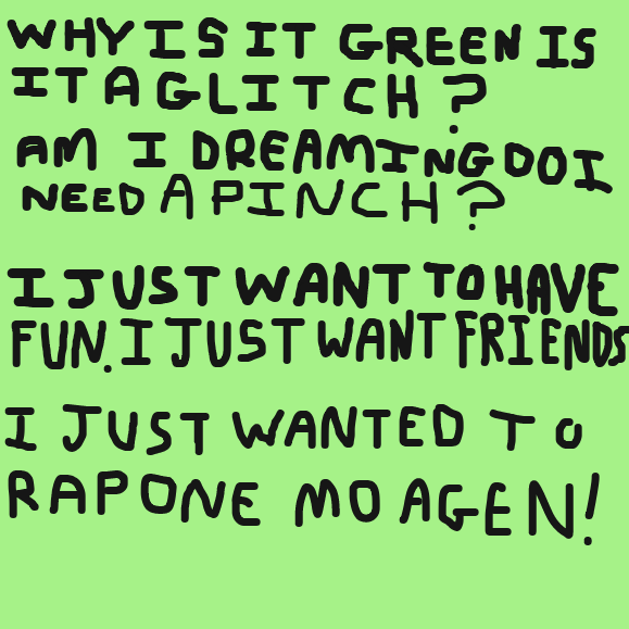 Drawing in LETS RAP 1 MO AGEN  by andyboo