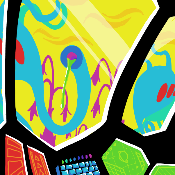  - Online Drawing Game Comic Strip Panel by SeanTrunks