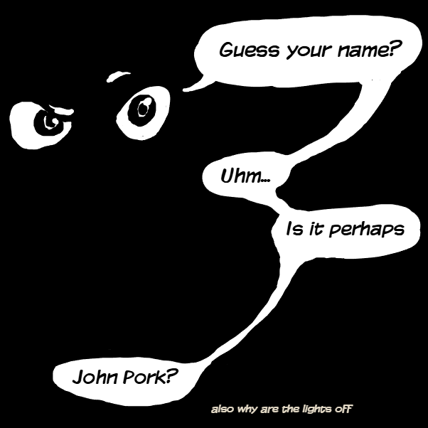 Drawing in Pleased to meet you Hope you guess my name by pansreader