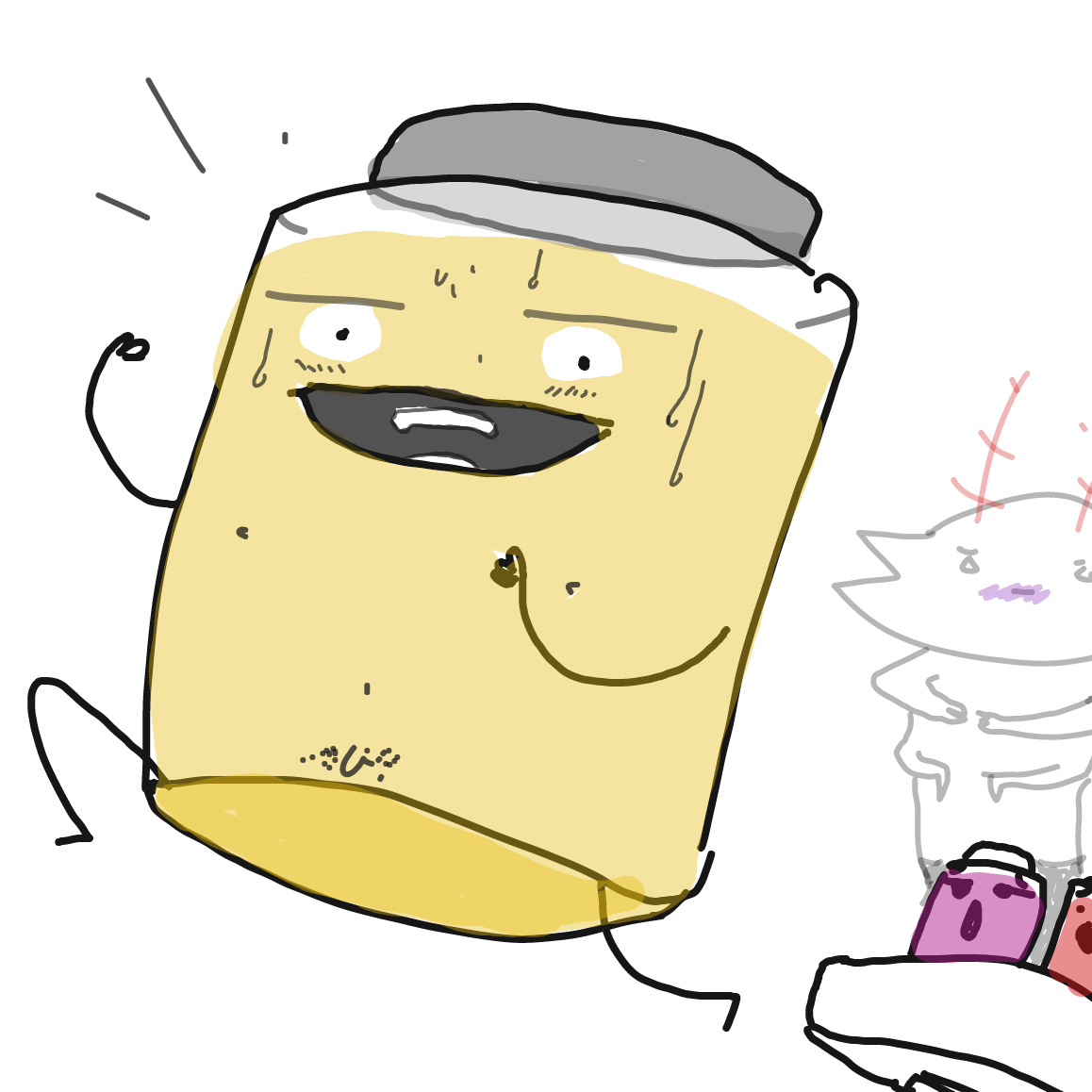  - Online Drawing Game Comic Strip Panel by Potato Man