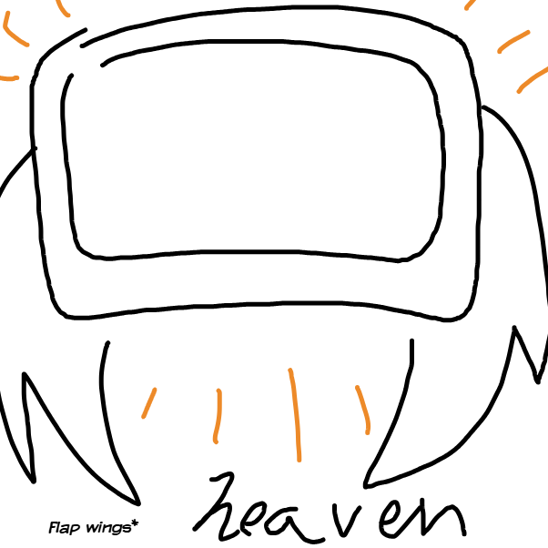 Wacon tablet heaven - Online Drawing Game Comic Strip Panel by pansreader